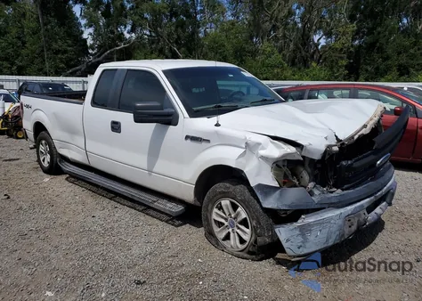 2014 Ford F150 Super Cab from USA, damaged, VIN 1FTFX1EF0EKE09751